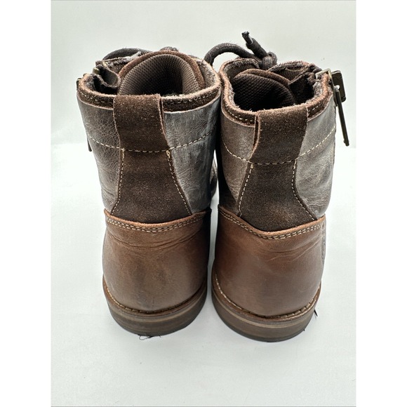 Steve Madden Men\'s Art Name Roy Leather Brown Boots Handcrafted Size 7 Euro 40 main image 9